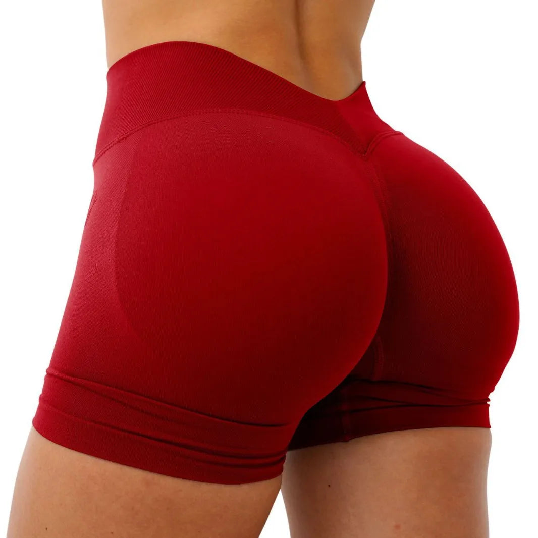 Yoga Shorts for Women Gym Running Butt Lifting Workout Sport Dry Fit High Waist Fitness Training Yoga Shorts Cycling Leggings