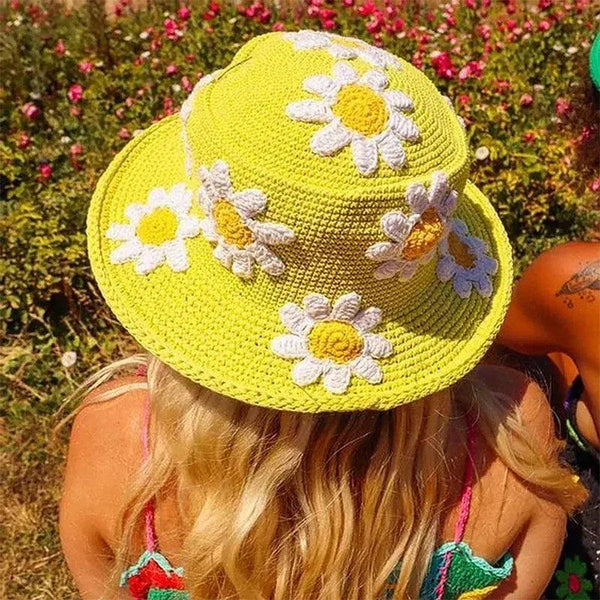Hollow Knitted Fisherman Hat - Sexikinis Swim - Gifts for You 'n Me