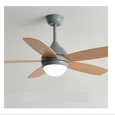 DecorBites™ Kids Ceiling Fan with Light and Remote Control, 3-Speed, 5-Blade Helicopter Design Decorbites