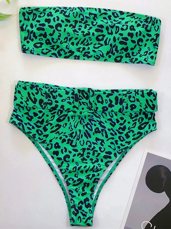 Sally High Waist two piece swimsuit - Sexikinis Swim