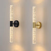 Nordic Crystal Rod LED Wall Lamp Bedroom Bedside Living Room AC85-265V Light