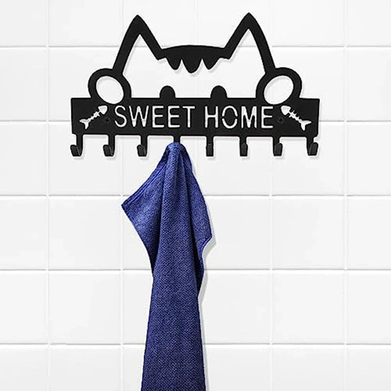 Modern Mounted Rack Small Coat Hook Cute Bathroom Wall Decor For Front Door Entryway