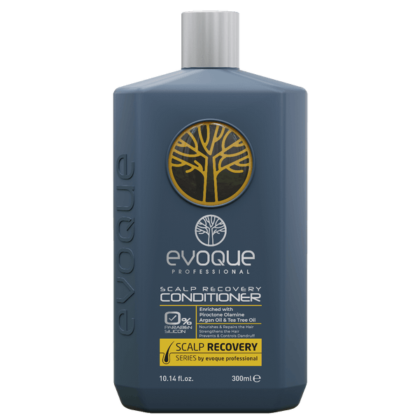 Evoque Scalp Recovery Conditioner bottle on a white background