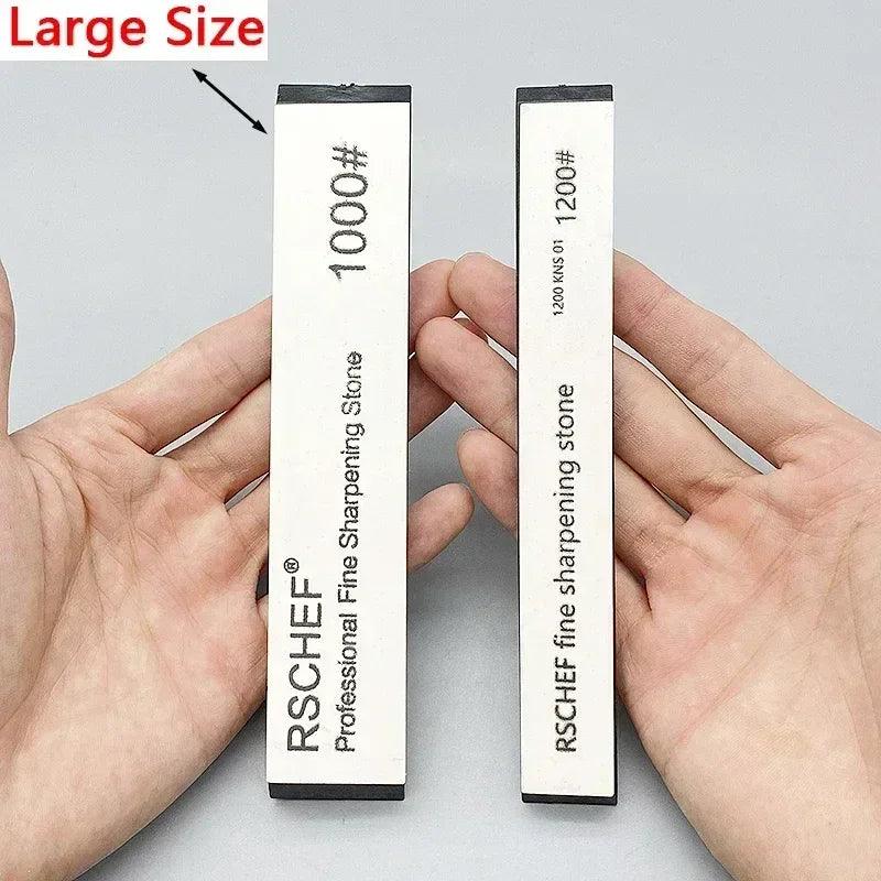 80#-3000 Large/Small Oil Stone Knife Sharpening Stone Professional Kitchen Knife Sharpening Stone Polishing Sharpener Tool