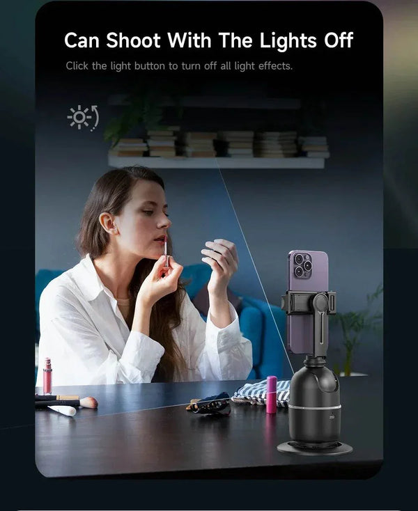 360° Smart Auto Face Tracking Gimbal Stabilizer Tripod