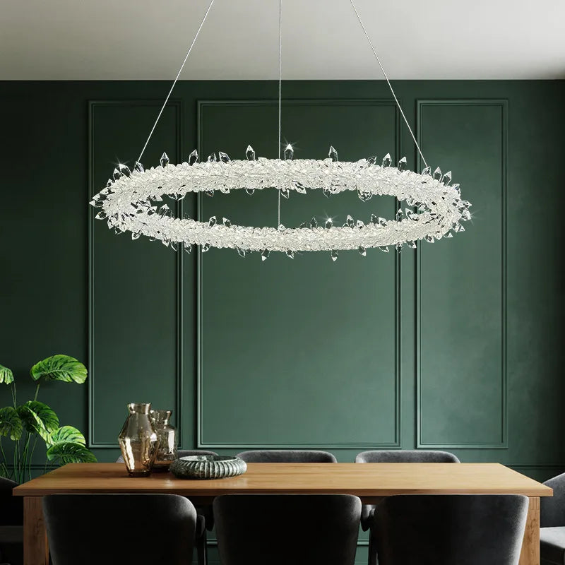 Art Deco Crystal Pendant