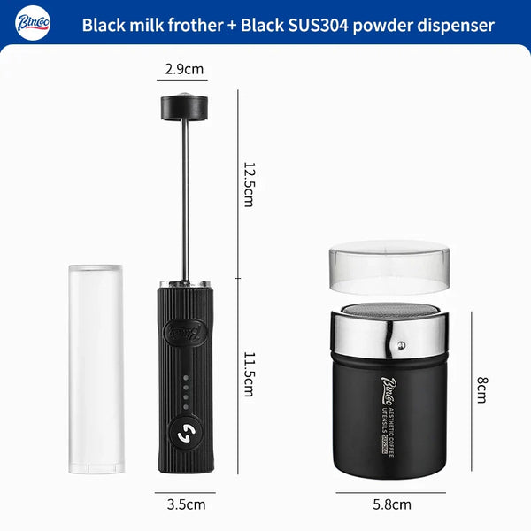 Electric Milk Frother, Wireless Handheld Blender