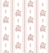 Elodie Wallpaper by Pepper Design - Sample 1 foot by 1 foot / Pink