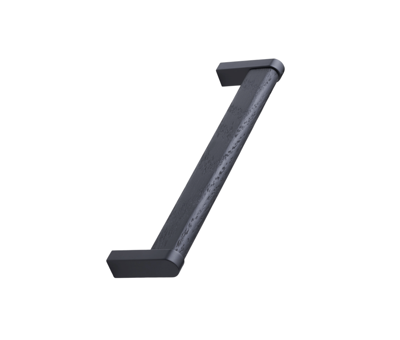 Metal and Black Wood 