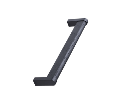 Metal and Black Wood 
