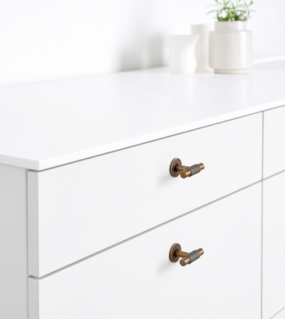 Knurled Antique Bronze 