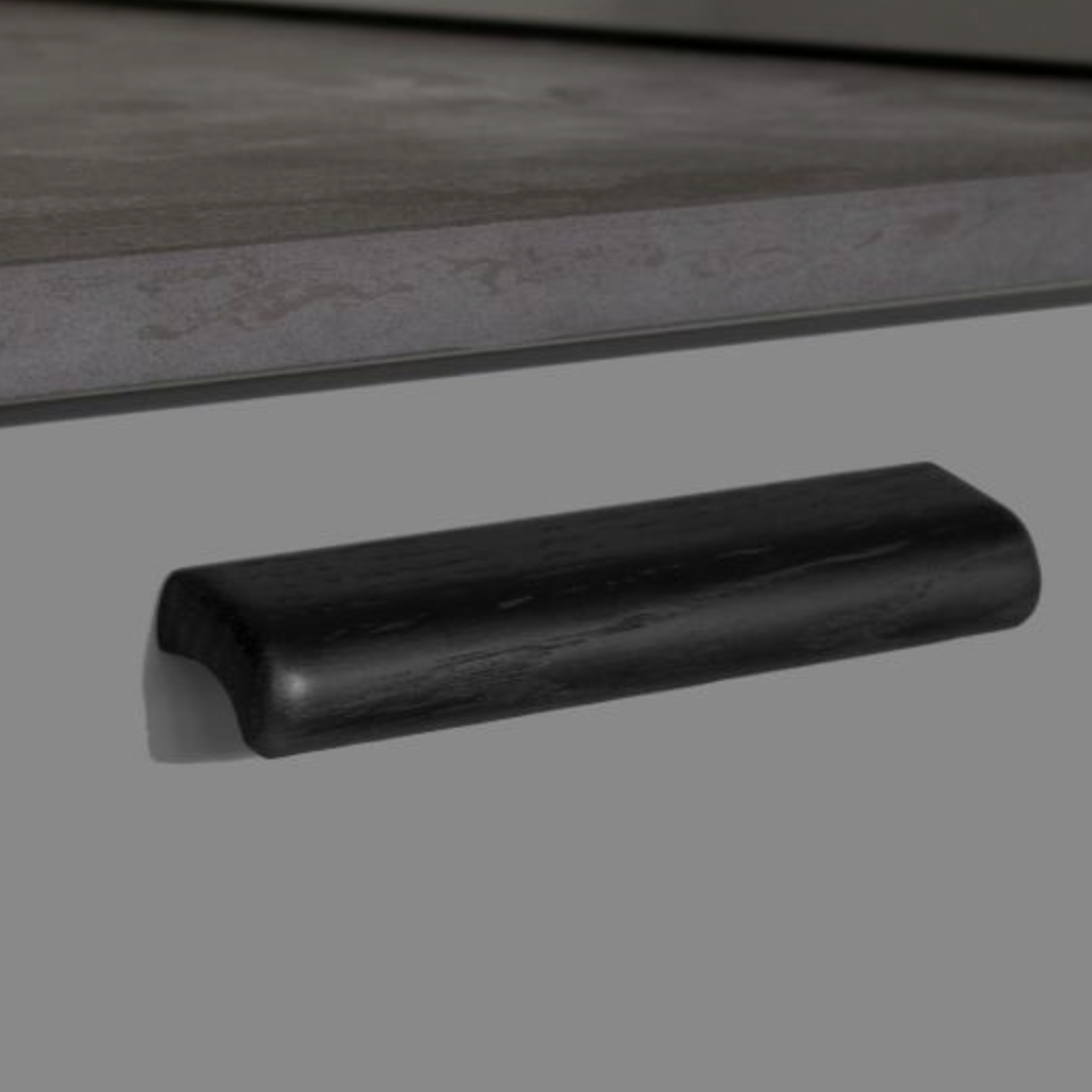 Black Stained Oak 
