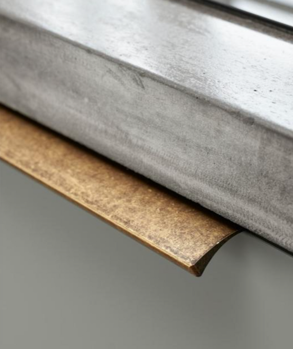 Tab Antique Brass 
