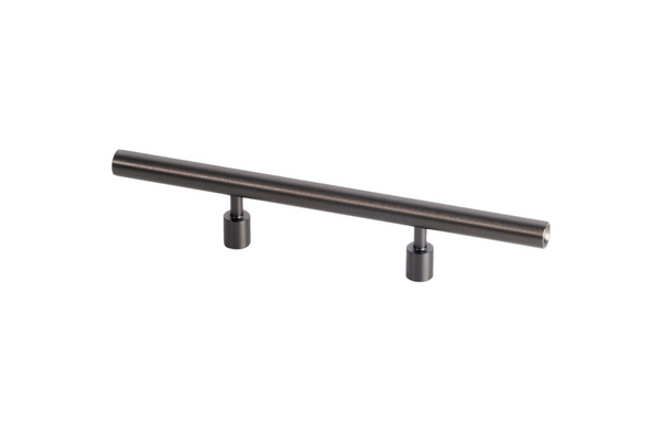 Lew’s Round Bar Series Black Stainless Steel Cabinet Knobs and Pulls