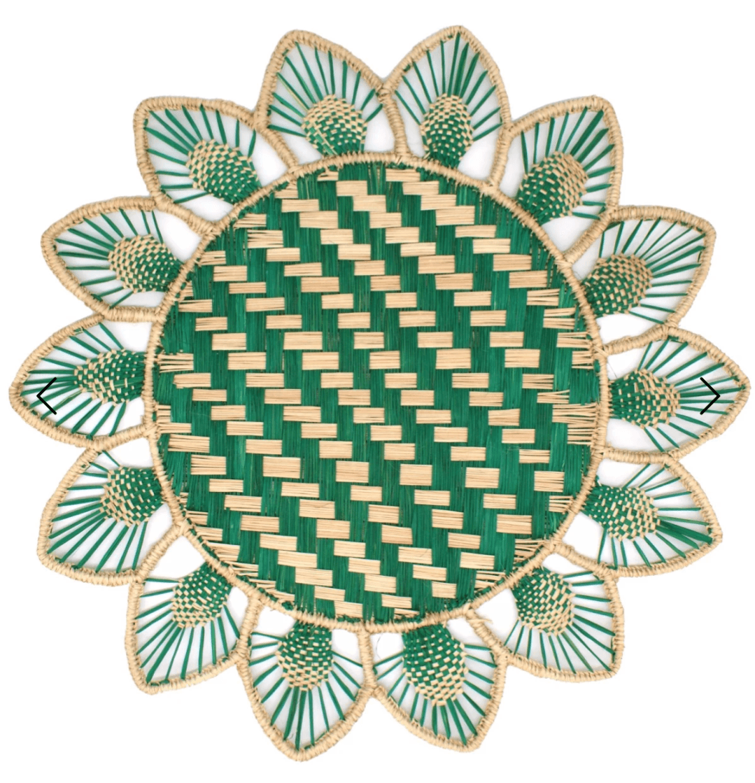 Sunbeam Handwoven Iraca Placemat