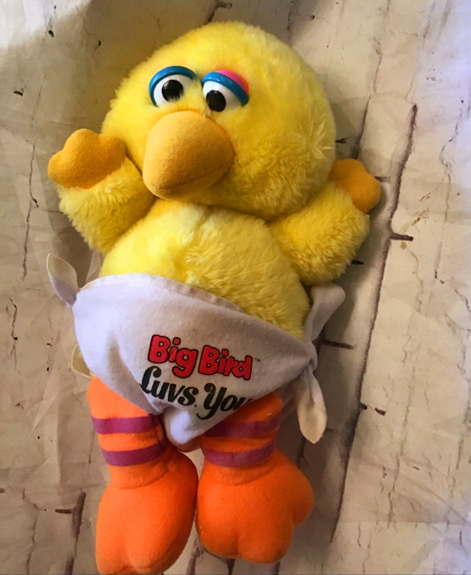 Baby Big Bird plush doll 12