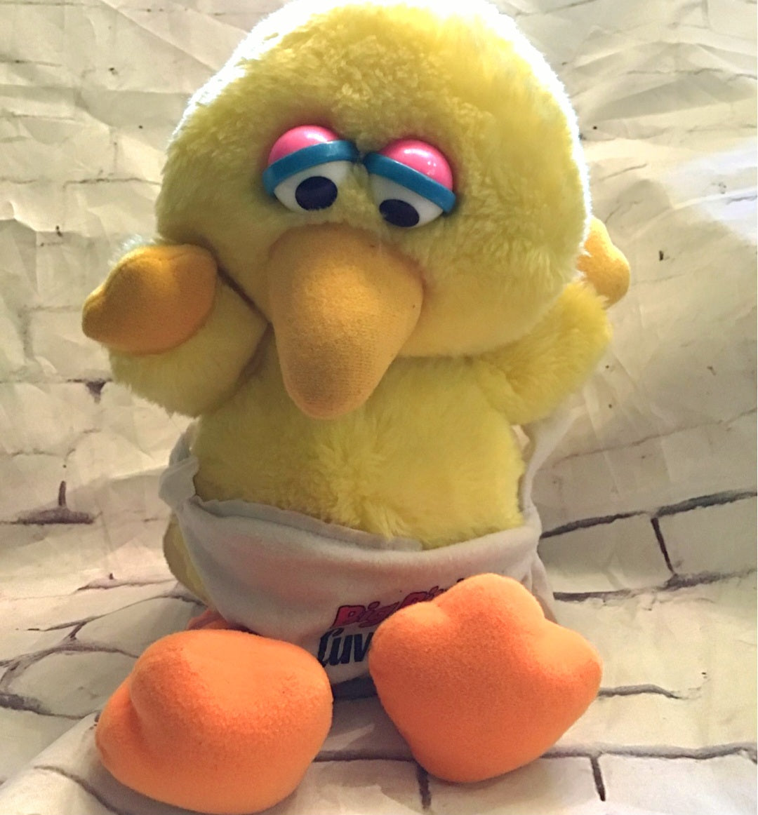 Baby Big Bird plush doll 12