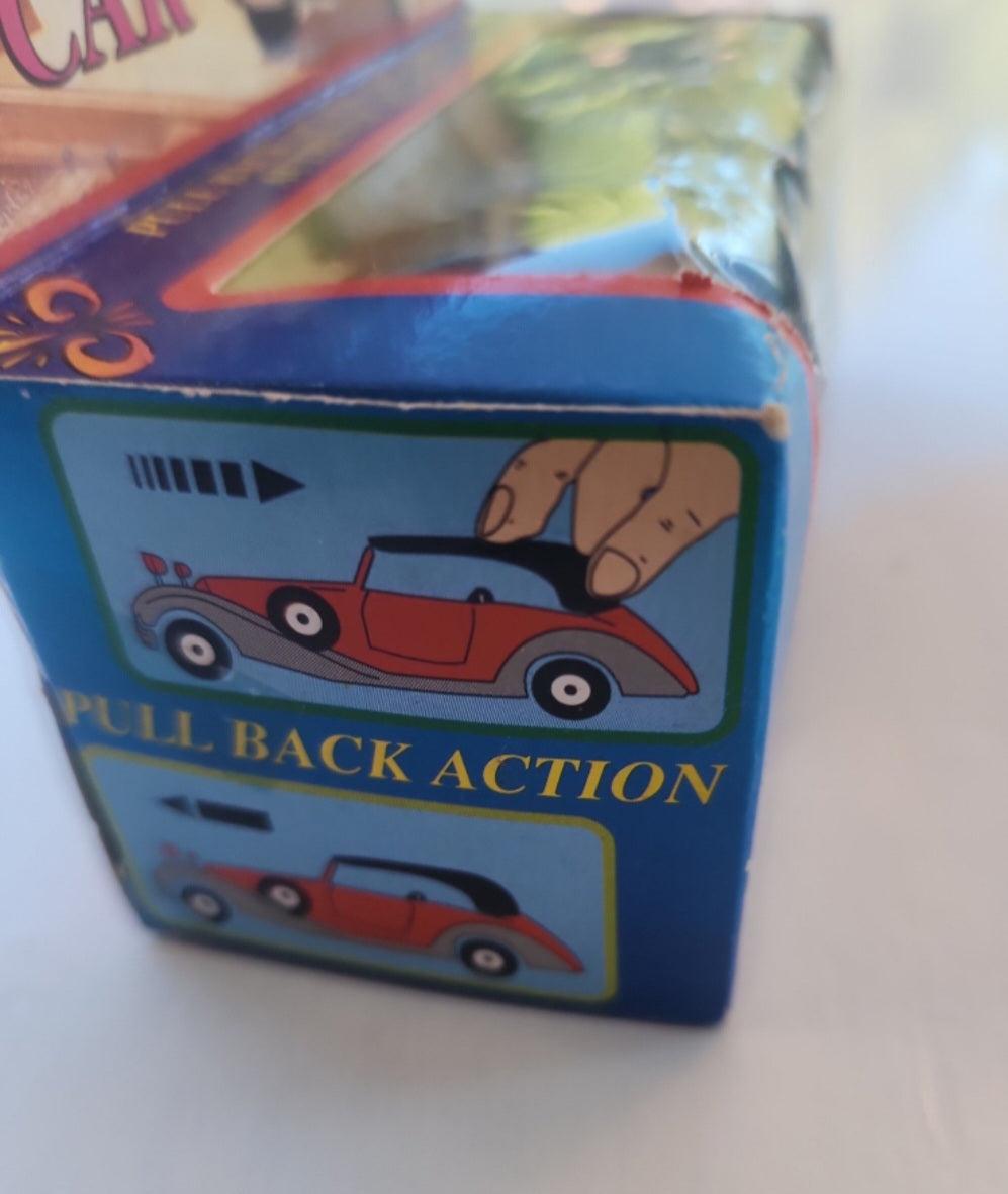 Vintage JE Toys, Diecast Metal Classic Car, aprox.  4.50