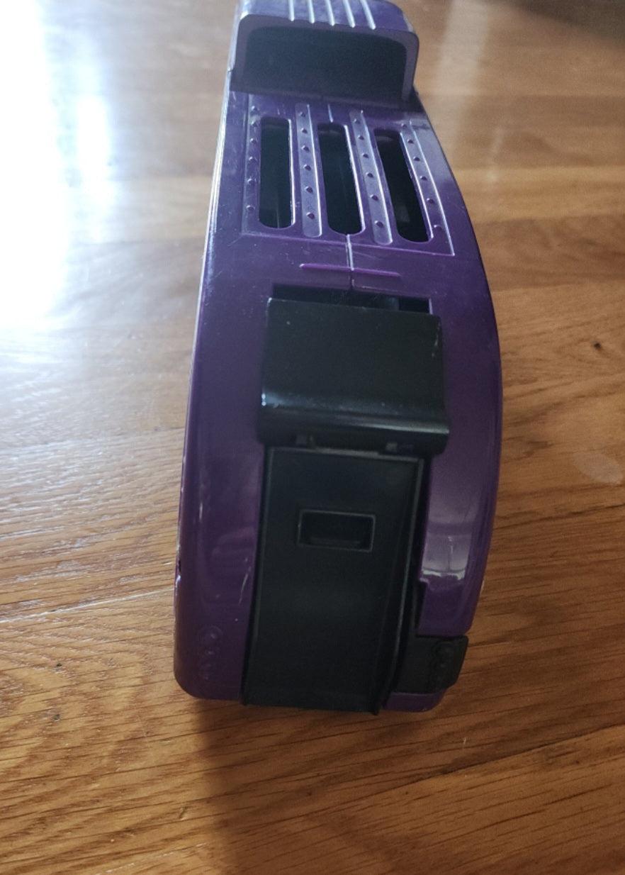 Hot Wheels 2002 Purple Big Rig Car Carrier Semi Truck Mattel Transporter 18