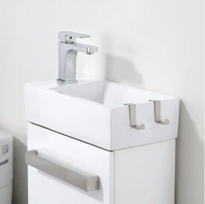 Home Decorators Collection Woodmoore 19 In. W x 10 In. D Vanity in Gloss White
