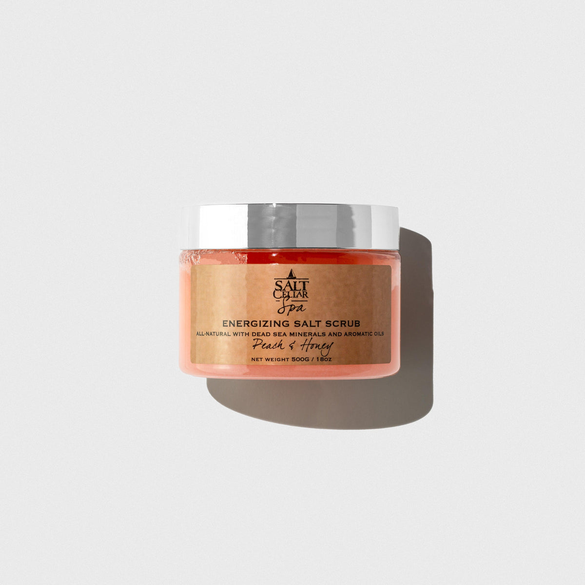 Peach & Honey Dead Sea Salt Body Scrub