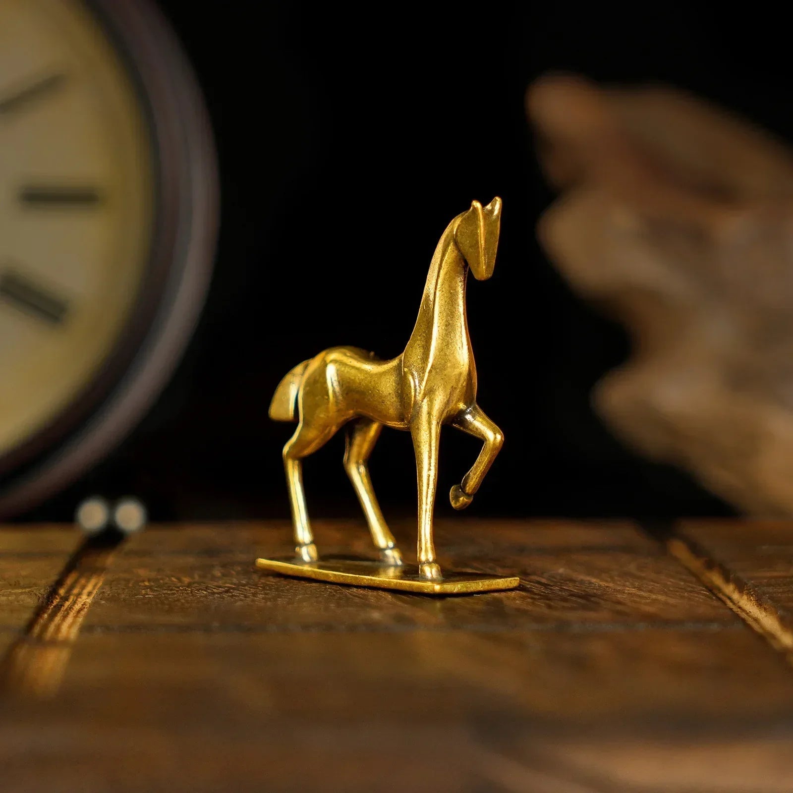Sculpture - Abstract Brass Horse