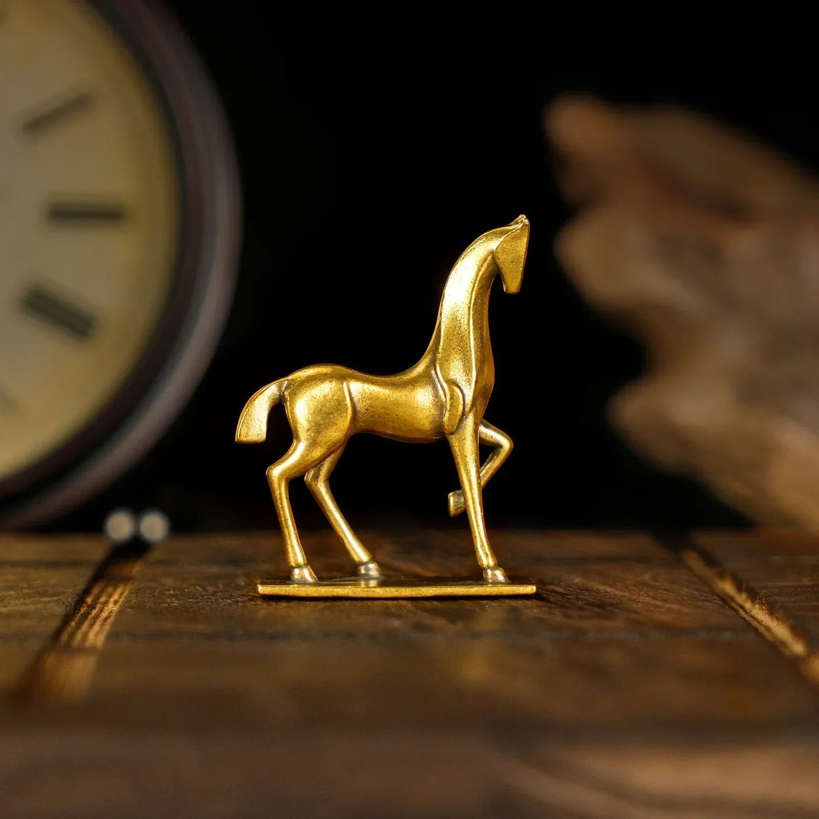 Sculpture - Abstract Brass Horse