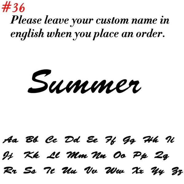 Custom Name Necklace -Sexikinis Swim - Gifts for You 'n Me