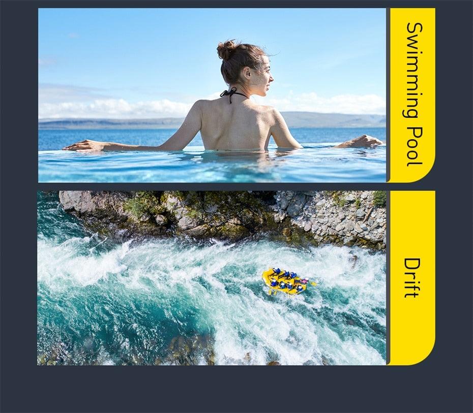 Unique Soft Waterproof Phone Case 7.2inch IPX8 Waterproof Phone Bag For iPhone 13  Waterproof Pouch Diving Surfing Phone Bag Case Cover Adjustable Rope Phone Case