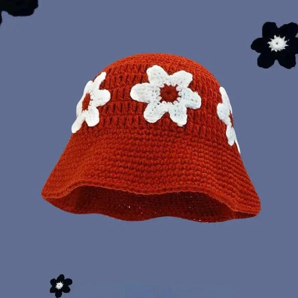 New Crochet Korean Handmade Bucket Hat - Sexikinis Swim - Gifts for You 'n Me