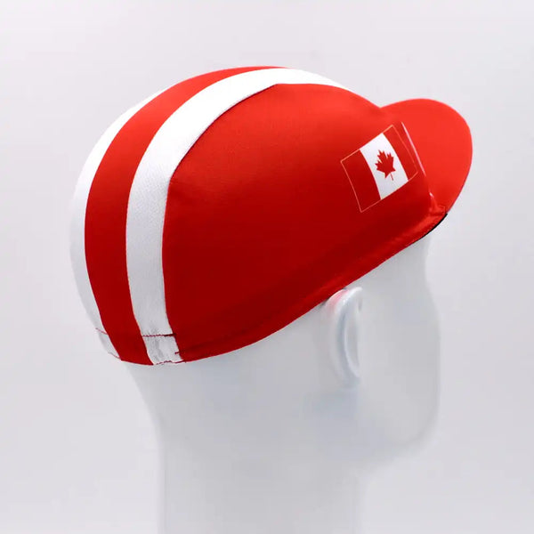 Classic Canada National Flag Pro Team Cycling Cap Riding Outdoor Sports MTB Bicycle Hat OneLoveCanada
