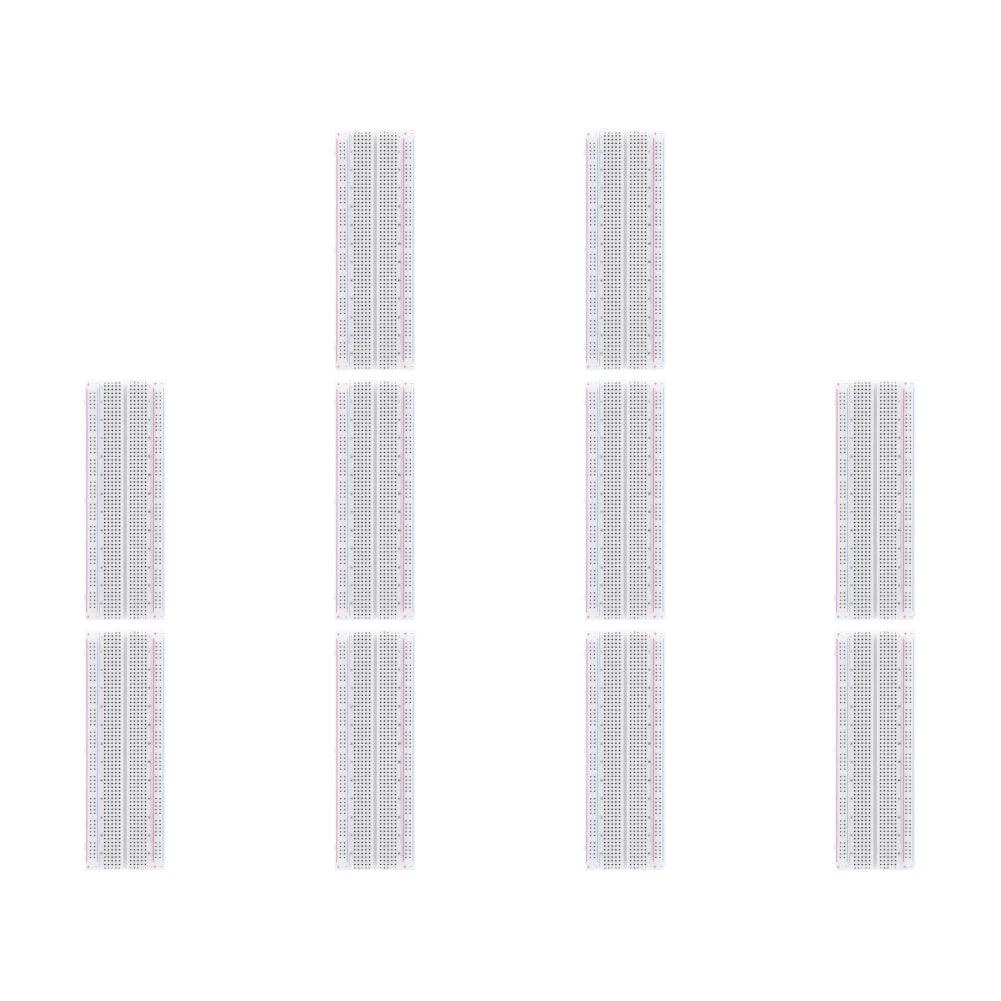 10-1PC MB-102 Prototype PCB Solderless Breadboard Solderless Breadboard Protoboard Circuit PCB DIY Kits