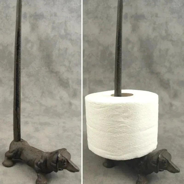 Yoga Frog Paper Holder Resting Cat Paper Towel Holder Roll Towel Organizer Rack for Kitchen Floor Countertop Living Room Decor DSers Fulfillment