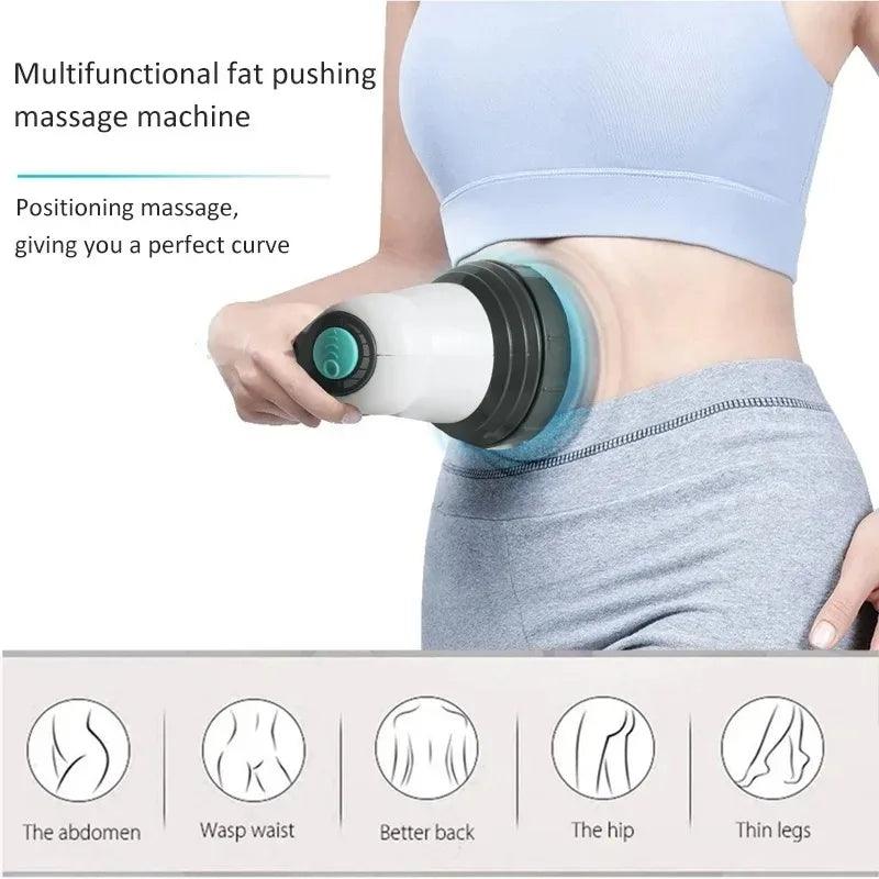 Massager Handheld Electric Body Slimming Infrared Massage Anti Cellulite Massager for Arm Leg Hip Belly Fat Remover