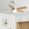 DecorBites™ Kids Ceiling Fan with Light and Remote Control, 3-Speed, 5-Blade Helicopter Design