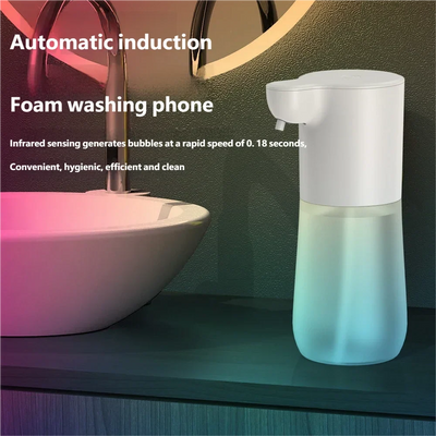 HOMEFISH Smart Sensor Automatic Soap Dispenser 350ml USB Charging Contactless Soap Foam Dispenser Hand Sanitizer Machine