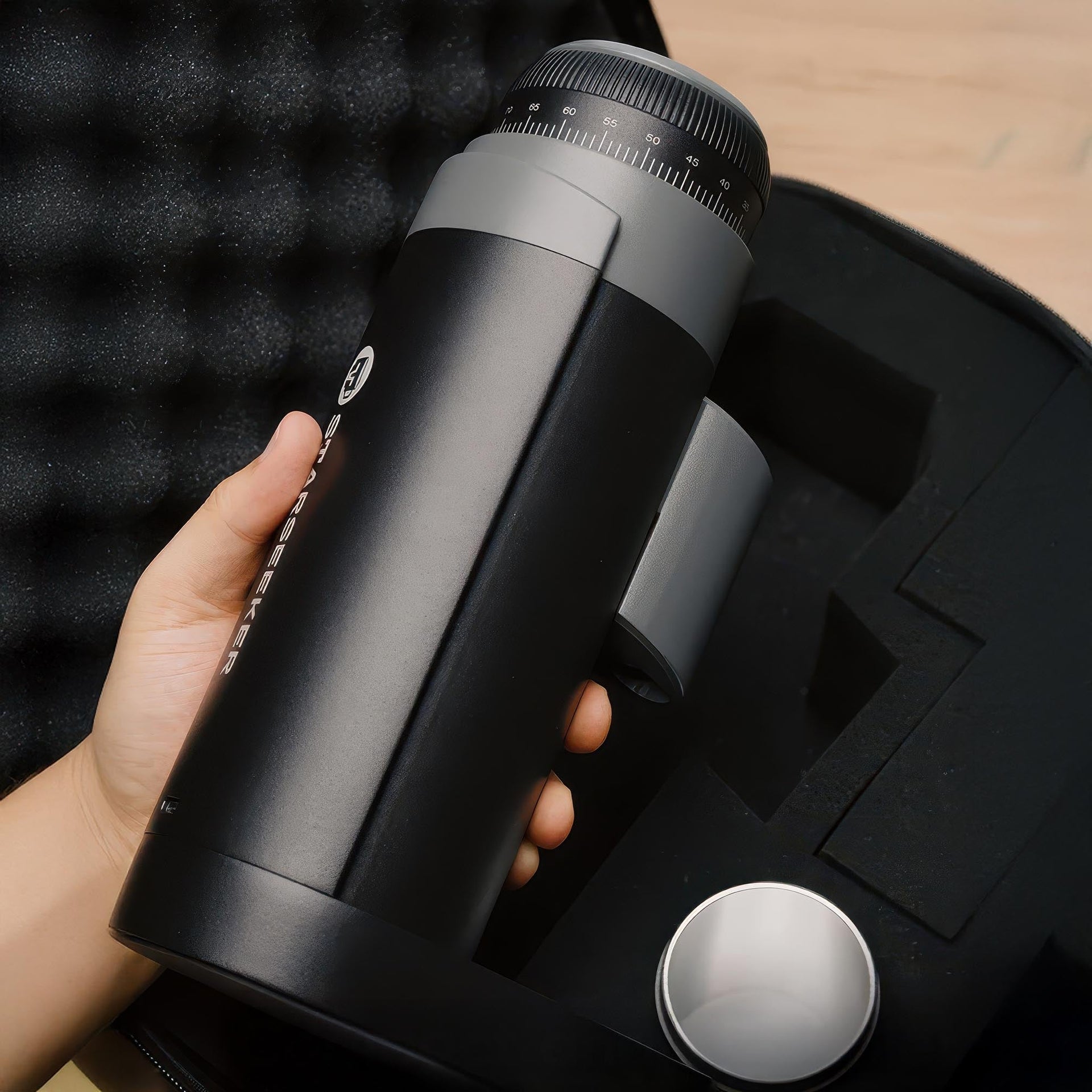 STARSEEKER Go50 Portable Electric Coffee Grinder — 50mm Burr