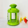 Lime Green Colonial Candle Lamp