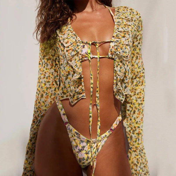 Shannon three Piece swimsuit - Sexikinis Swim
