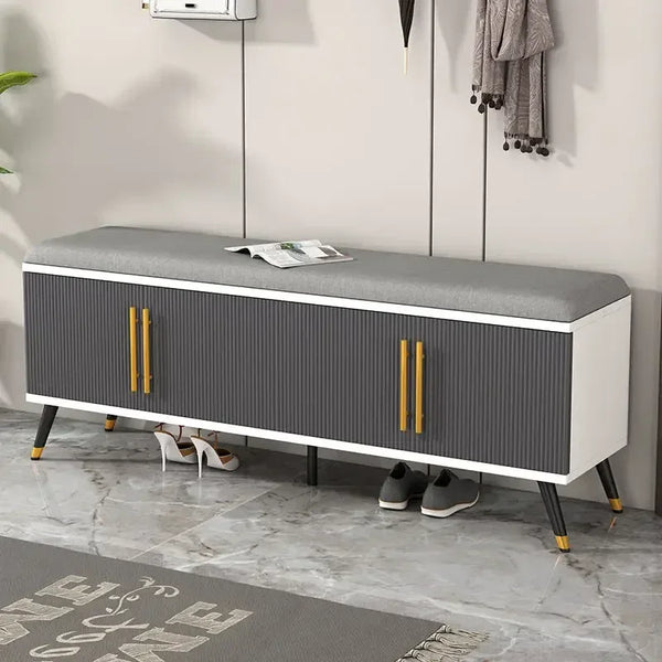 Luxury Wooden Shoe Cabinets Entrance Hall Storage Closet Balcony Bench Corner Shoe Cabinets Organizer Zapatero Hallway Furniture - Gifts for You 'n Me