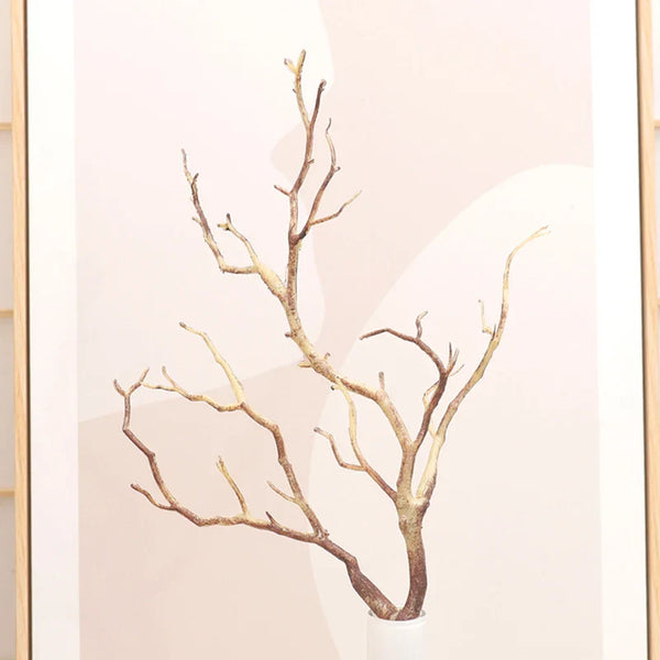 2pc Plastic Artificial Antlers Tree Branches Plant Twigs Witch DIY Headband Accessories Wedding Party Xmas Halloween Decorations