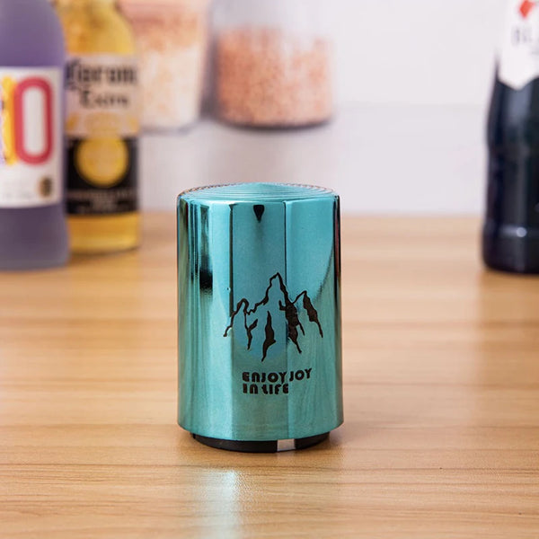 Creative Magnetic Automatic Beer Bottle Opener Kitchen Press Lid stainless steel bottle opener Tools Portable Bar Gadgets