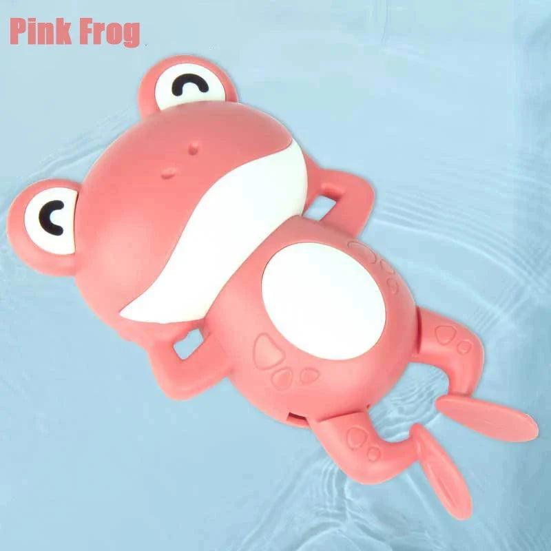 Baby Bath Toys - Swimming Turtle Whale Clockwork Water Toys for Kids | Safe Fun Bath Time Play