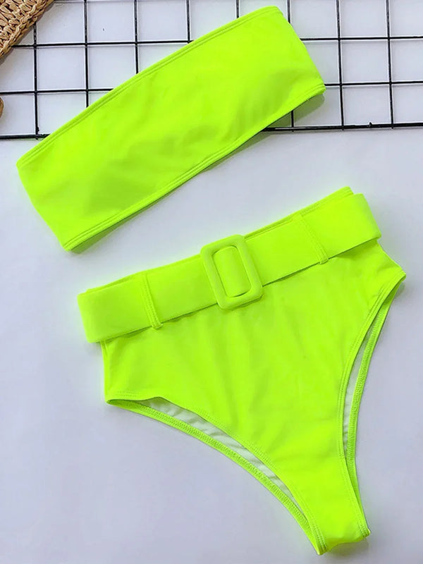 Sally High Waist two piece swimsuit - Sexikinis Swim