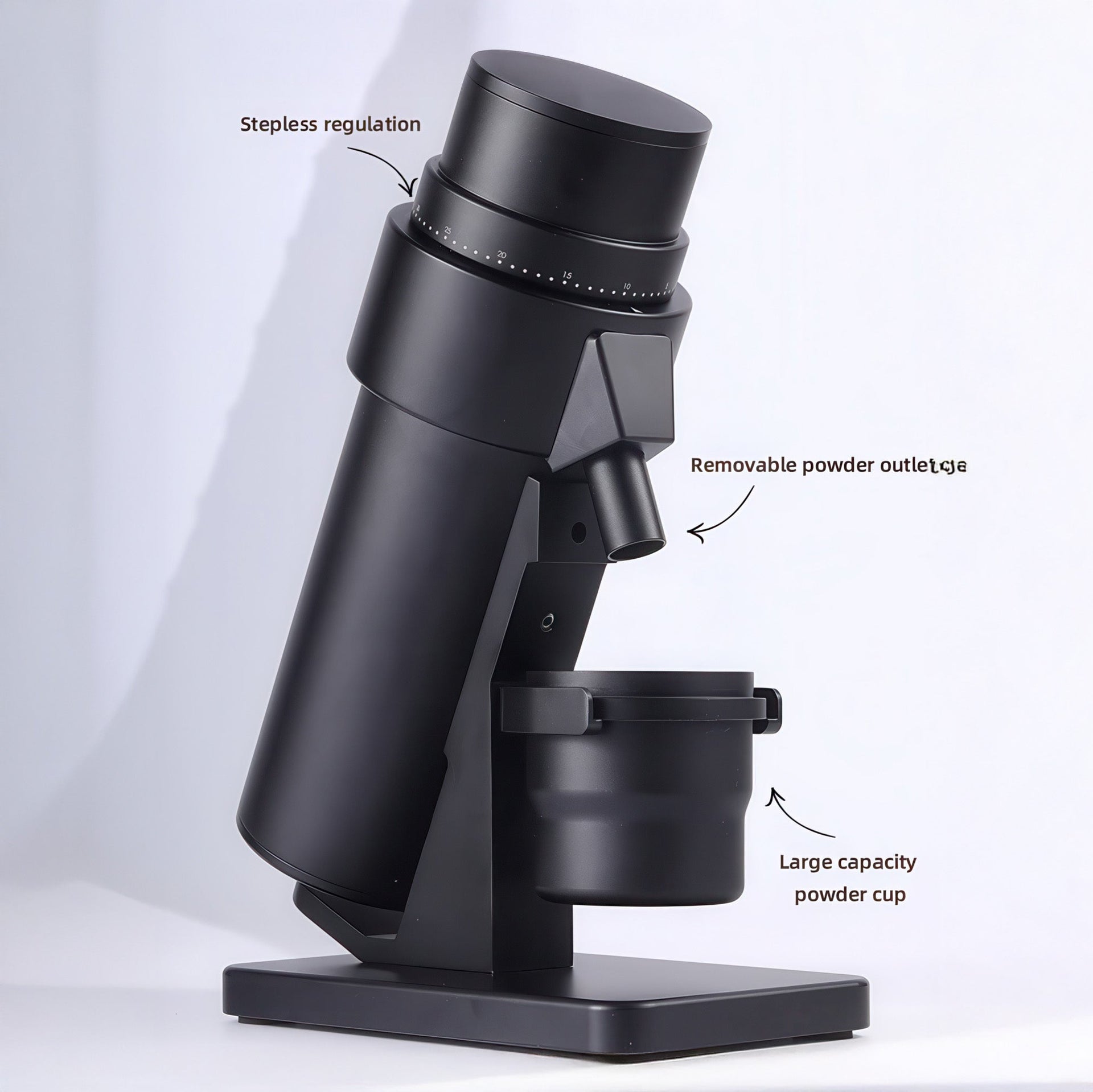 STARSEEKER Explorer Edge+ Electric Coffee Grinder — 63mm Titanium Burr