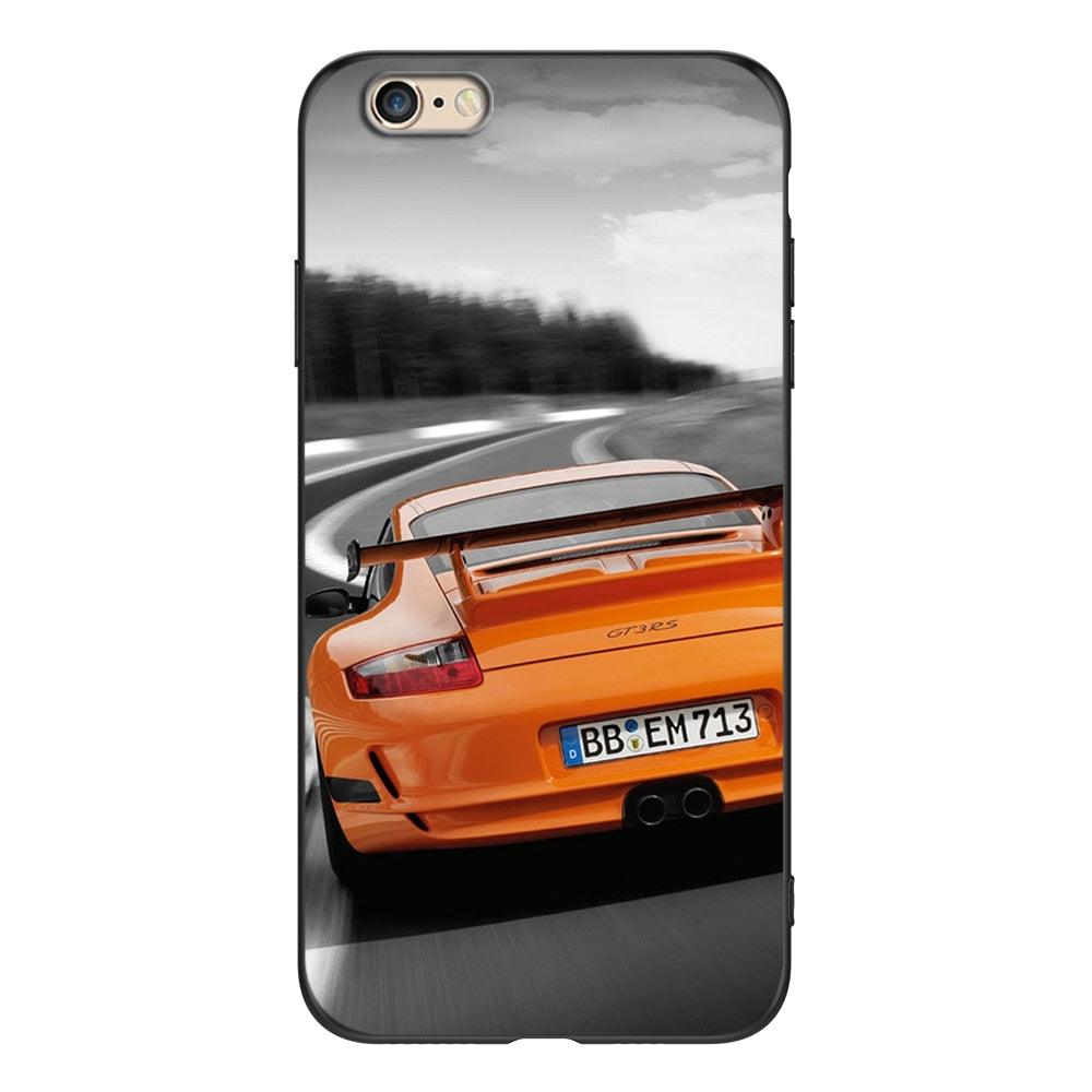 Cute Cover Soft Silicone Print Cars Print Phone Case For Iphone 5s 5 S Se 2016 4.0