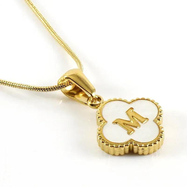 Lucky Clover Stainless Steel Pendant Necklace - Sexikinis Swim - Gifts for You 'n Me