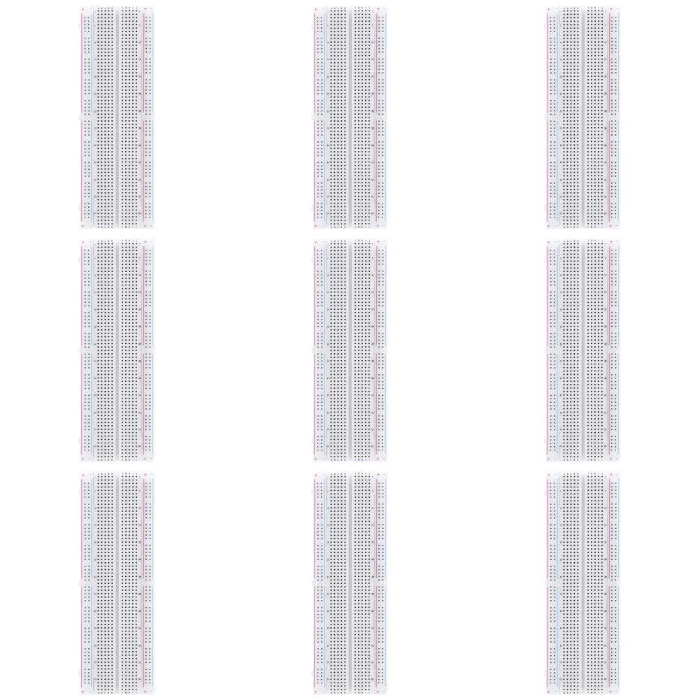 10-1PC MB-102 Prototype PCB Solderless Breadboard Solderless Breadboard Protoboard Circuit PCB DIY Kits