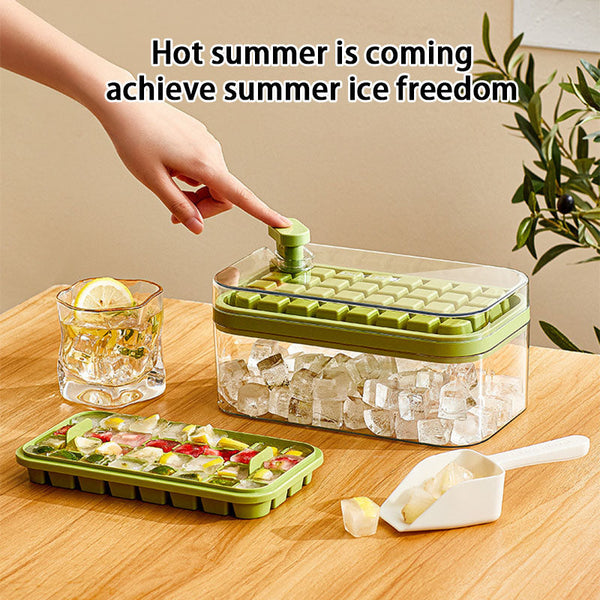 64 Grid Ice Maker Box for One Click DIY Home Bar Cocktail Tools Dipo Mall