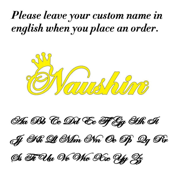 Custom Name Necklace -Sexikinis Swim - Gifts for You 'n Me